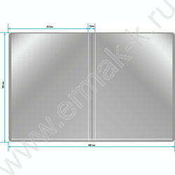 Папка  10 файлов серая 0,6мм карман торцевой с бумажной вставкой | Фото 4