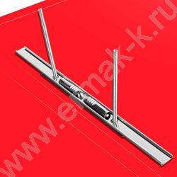 Папка с бок.пруж.скоросшивателем красная 0,7мм карман внутренний и торцевой | Фото 3