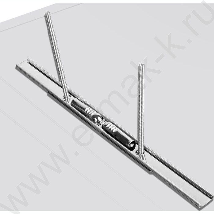 Папка с бок.пруж.скоросшивателем серая 0,7мм карман внутренний и торцевой | Фото 3