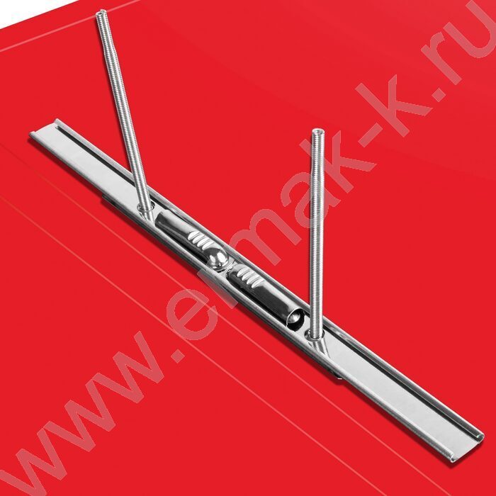 Папка с бок.пруж.скоросшивателем красная 0,5мм торц.наклейка | Фото 2