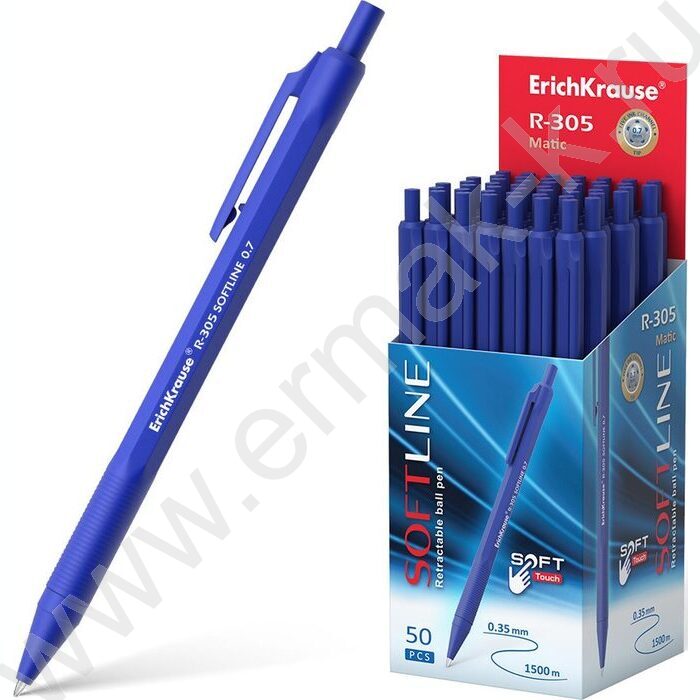 Ручка шар авт R-305 Matic Classic 0,7мм, синяя /корпус-синий | Фото 2