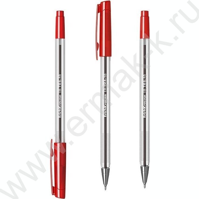 Ручка шар ULTRA-10 Stick Classic 0,7мм, красная | Фото 1
