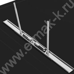 Папка с бок.пруж.скоросшивателем черная 0,5мм торц.наклейка | Фото 2