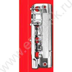 Папка с бок.прижимом красная 0,7мм карман внутренний и торцевой | Фото 3
