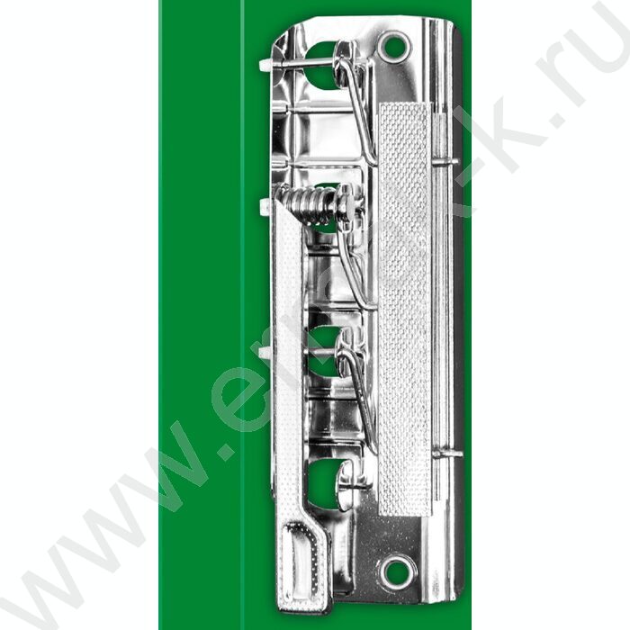 Папка с бок.прижимом зеленая 0,7мм карман внутренний и торцевой | Фото 3