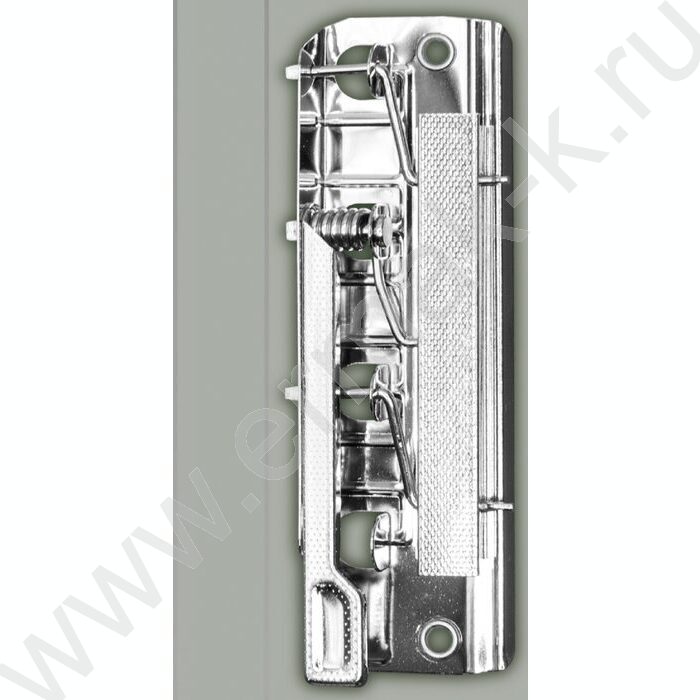 Папка с бок.прижимом серая 0,5мм торц.наклейка | Фото 2