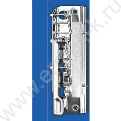 Папка с бок.прижимом синяя 0,5мм торц.наклейка | Фото 2