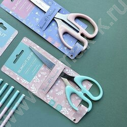 Ножницы 19см метал FlowerZefir Slimcut европодвес | Фото 4