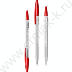 Ручка шар R-301 Stick Classic 1,0мм ШК красная | Фото 1