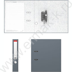 Файл 50мм Бизнес разборный серый с карманом | Фото 3