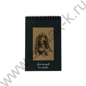 Блокнот д/эскизов 50л А5 "Собачка"