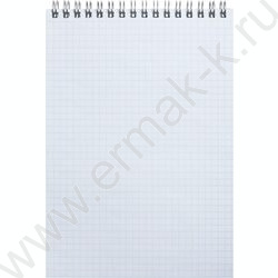 Блокнот  80л А5 спираль/пластик.обл. "Diamond неон-оранжевый" | Фото 2