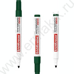 Маркер д/маркерных досок /зеленый/ 2,5мм круг W-500 | Фото 1