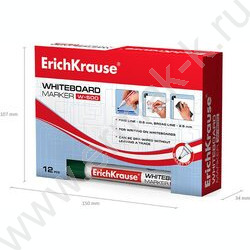 Маркер д/маркерных досок /зеленый/ 2,5мм круг W-500 | Фото 5