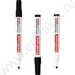 Маркер д/маркерных досок /черный/ 2,5мм круг W-500 | Фото 1