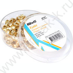 Люверсы мет. 4,8мм золото /250штук | Фото 4