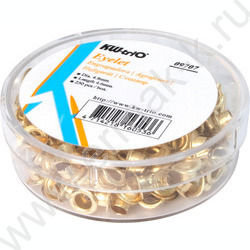 Люверсы мет. 4,8мм золото /250штук | Фото 5