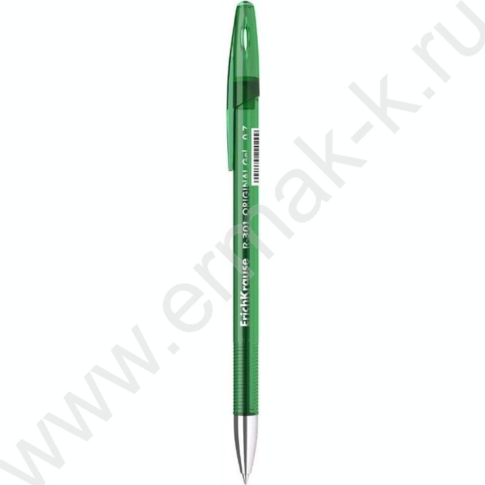 Ручка гелевая зеленая 0,5мм  R-301 Gel Stick Original | Фото 1