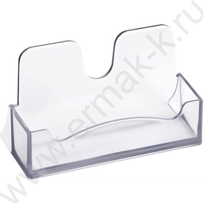 Подставка д/визитных карточек тонир.серая | Фото 1