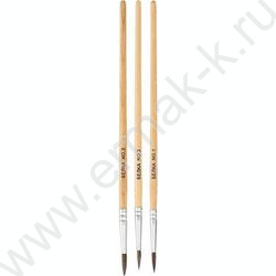 Кисть набор  3шт /белка №1,№2,№3/ европодвес | Фото 1