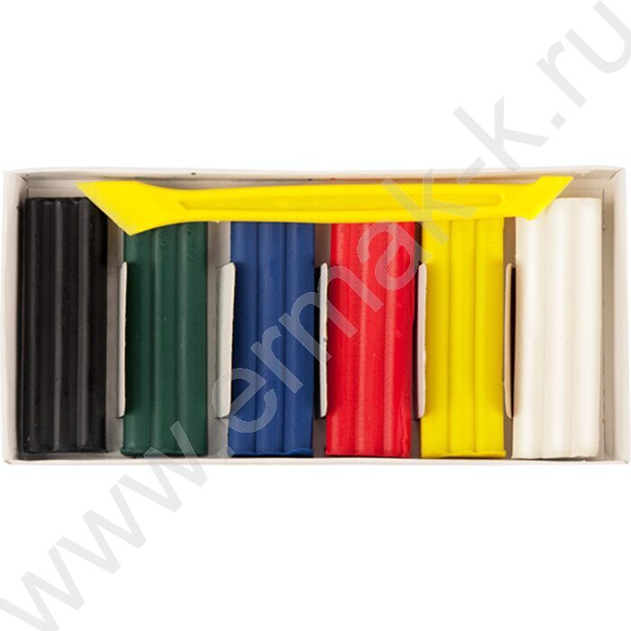 Пластилин восковой  6цв  90г Каляка-Маляка+стек | Фото 3