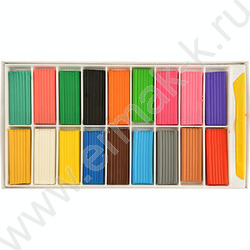 Пластилин  18цв 270г Каляка-Маляка+стек д/творчества | Фото 4