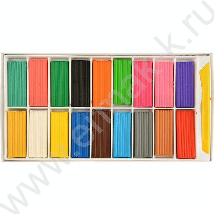 Пластилин  18цв 270г Каляка-Маляка+стек д/творчества | Фото 4