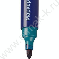 Маркер перм. /синий/ 3мм круг | Фото 4