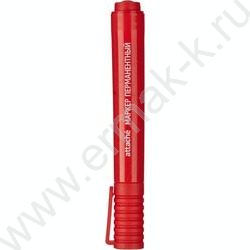 Маркер перм. /красный/ 3мм круг | Фото 3