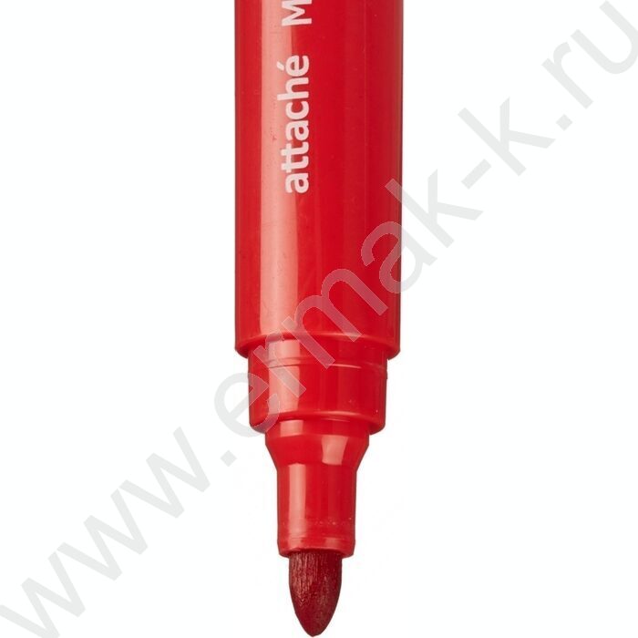 Маркер перм. /красный/ 3мм круг | Фото 4