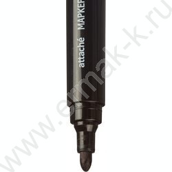 Маркер перм. /черный/ 3мм круг | Фото 4