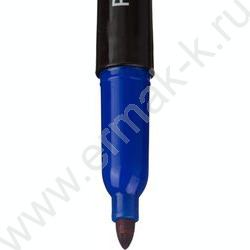 Маркер перм. /синий/ 2мм круг | Фото 3