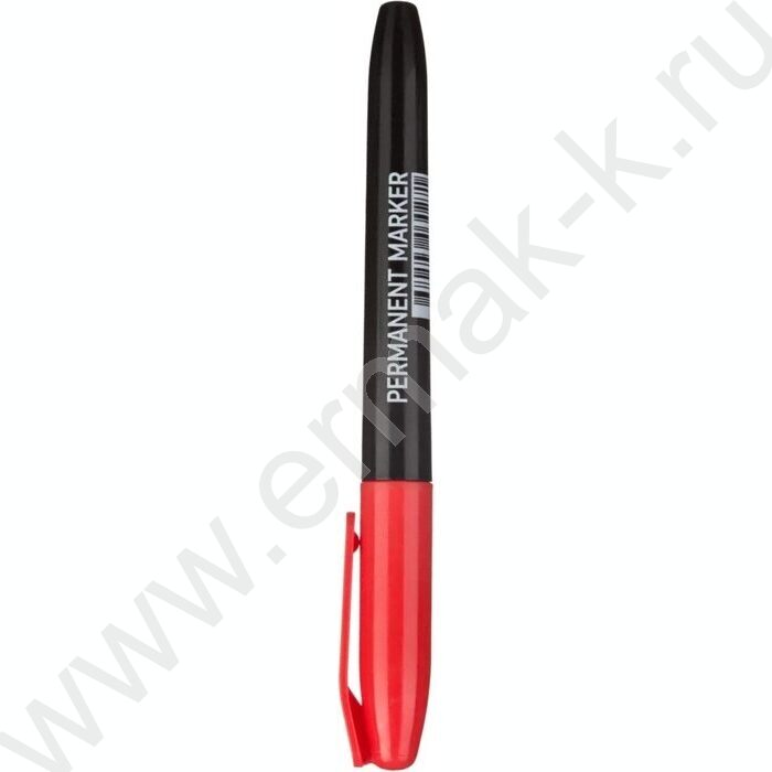Маркер перм. /красный/ 2мм круг | Фото 2