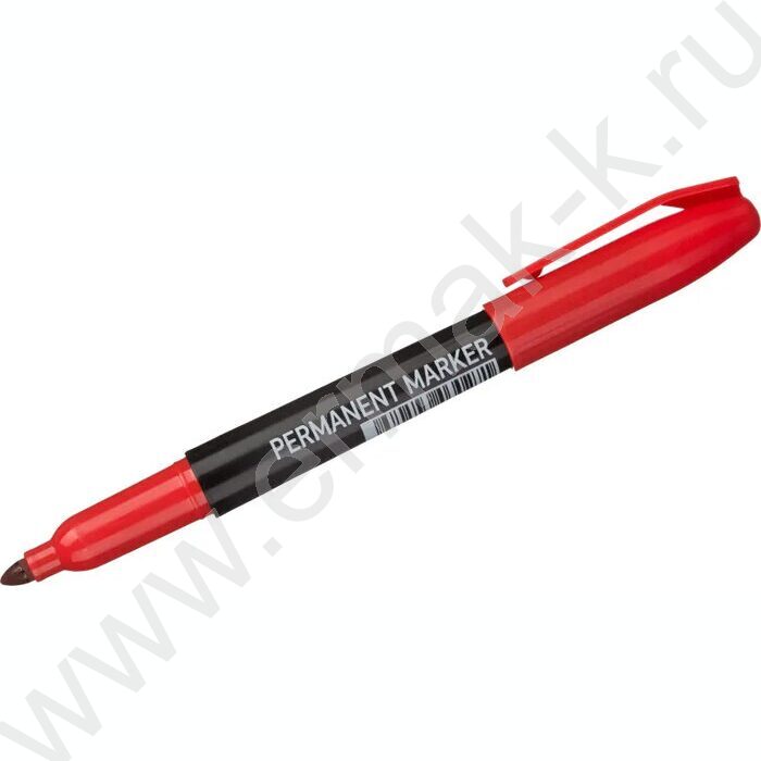 Маркер перм. /красный/ 2мм круг | Фото 5