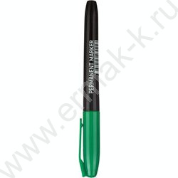 Маркер перм. /зеленый/ 2мм круг | Фото 2