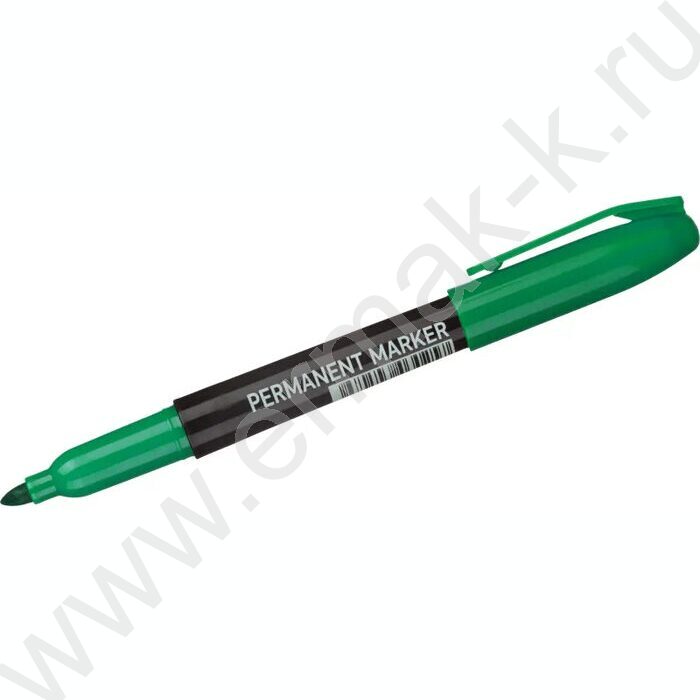 Маркер перм. /зеленый/ 2мм круг | Фото 5