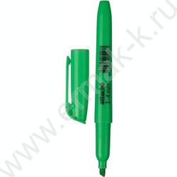 Текстовыделитель /зеленый/ 4мм косой | Фото 1