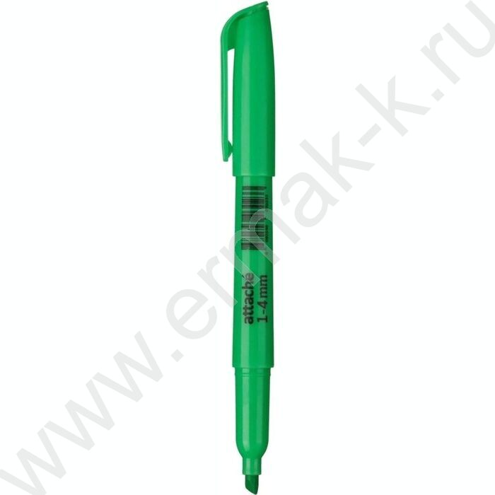 Текстовыделитель /зеленый/ 4мм косой | Фото 2