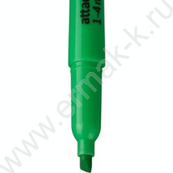 Текстовыделитель /зеленый/ 4мм косой | Фото 4