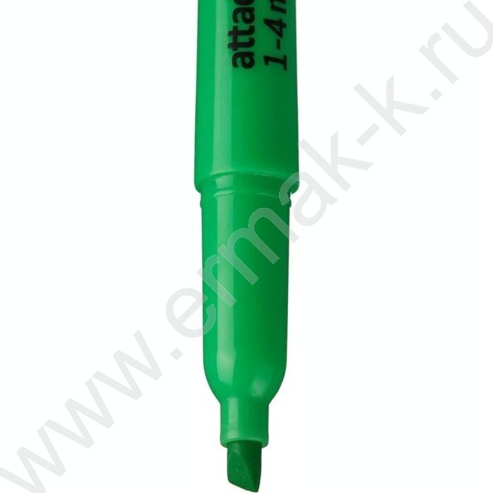 Текстовыделитель /зеленый/ 4мм косой | Фото 4