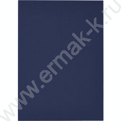 Обложка А4 PMO картон/ лен синие/100шт /250г/м² | Фото 2