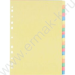 Разделитель листов картон А4 цветной 1-20 | Фото 2