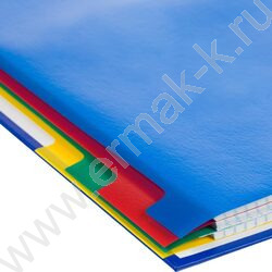 Разделитель листов пластик А4 цветной 12цв | Фото 6