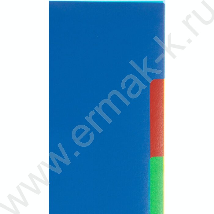 Разделитель листов пластик А4 цветной  5цв | Фото 3