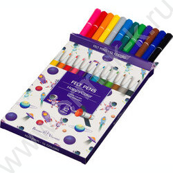 Фломастеры  12цв Happycolor 4 вида | Фото 4