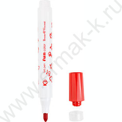 Фломастеры  12цв Funcolor штампики в пл.пенале | Фото 3