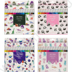 Фломастеры  18цв Happycolor 2 вида | Фото 1