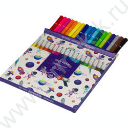 Фломастеры  18цв Happycolor 2 вида | Фото 3