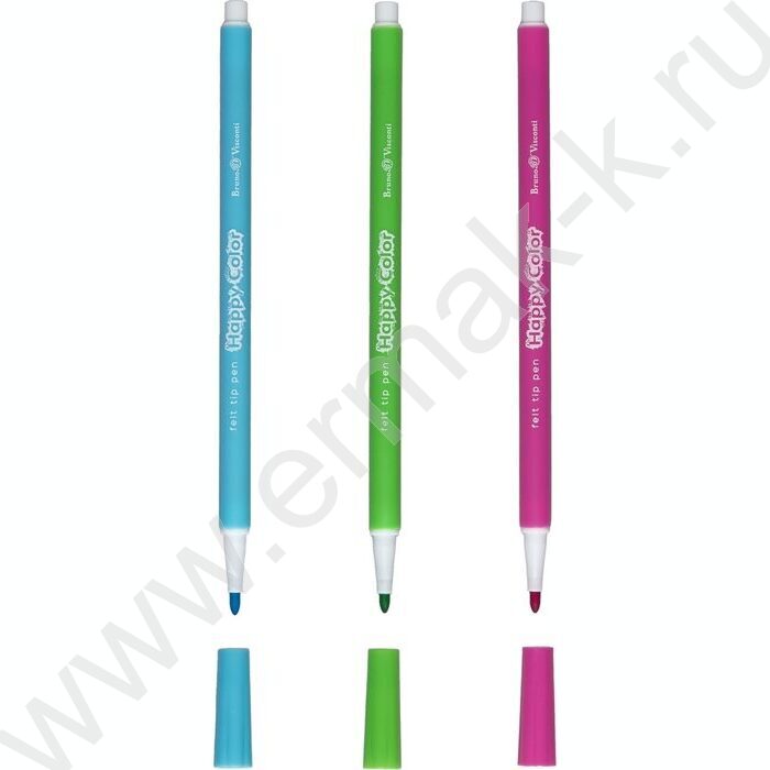 Фломастеры  18цв Happycolor 2 вида | Фото 4