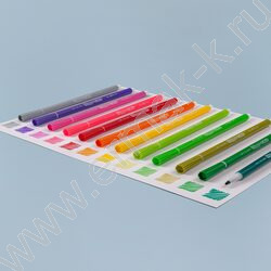 Фломастеры  18цв Happycolor 2 вида | Фото 6